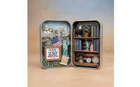 USA 250th Anniversary Miniature Scene Commemorative Edition Pocket Tin Miniature