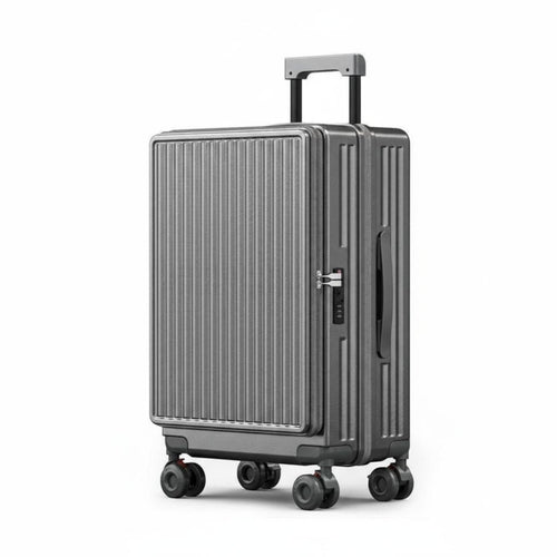 Front-Accessibleing Hardside Suitcase Long-Lasting Construction Wheeled Cabin