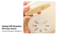 Elastic-Elevate Retainer Case Portable Retainer Soaking Box Aligner Travel Case Easy to Clean Denture Bath Box Versatile