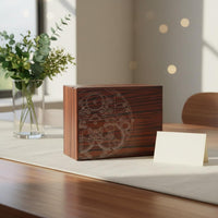 Wooden Watch Storage Box Sturdy Wood Varnish Finish Watch Holder Matte Finish Jewelry Case Luxury Design Dustproof for Display