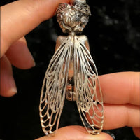 Silent Angel Jewelry Piece Unique Design Fashion Accessory Intricate Elaboration
