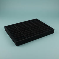 Bangle Storage Tray Easy Reach Wooden Jewelry Organizer Velvet Lined