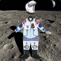 Kids Astronaut Costume Shoulder Strap Children's Dress-Up