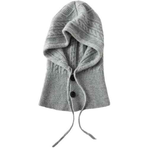Women's cashmere balaclava for winter
