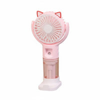 USB Spray Fan 3 Wind Speeds Personal Appliance Portable for Office, Travel, Kids