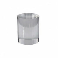 8 Pieces Acrylic Cylinder Riser High Clarity Round Display Base Lightweight