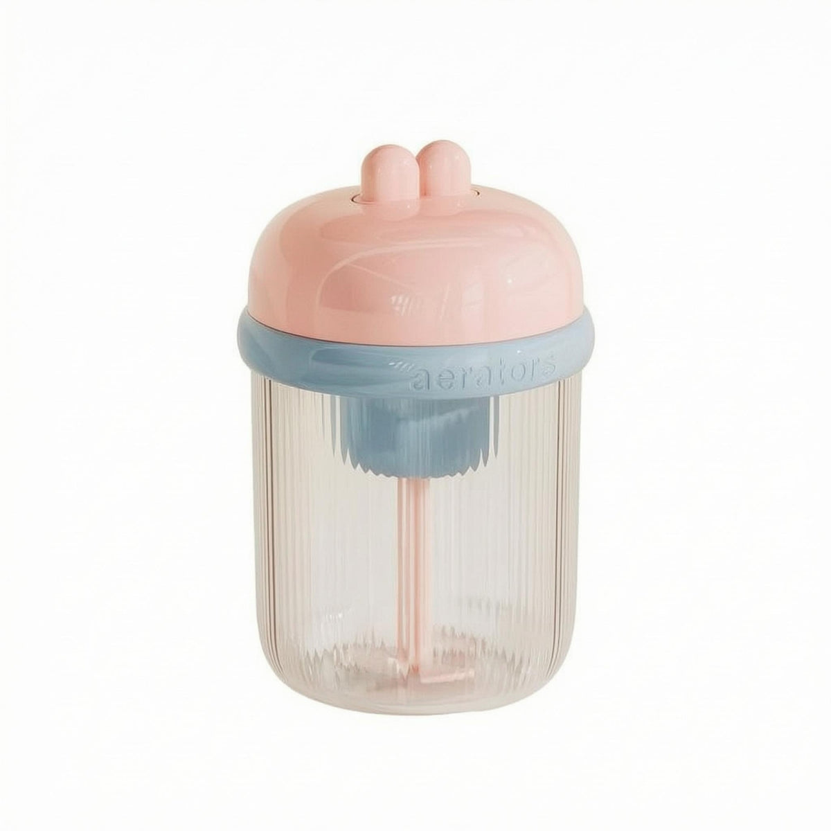 Electric Foaming Cup Ribbed Facial Wash Foamer Raised Buttons