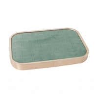 Rectangular Jewelry Tray Shallow Accessory Organizer Rounded Corners