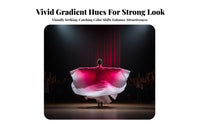 Gradient Flowing Shawl Long-Lasting Wearable Performance Flowing Shawls