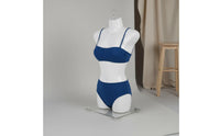 Hanging Female Torso Mannequin Slim Waist Design Hanging Mannequin Torso Women's Bathing Suits Display Form Rotating Hook