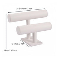 2 Tier Bracelet Holder Scratch Resistant Bangle Stand Easy to Assemble