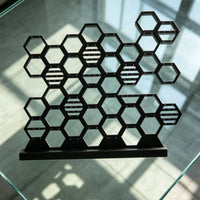 Earring Stand Stable Base Wooden Earring Holder Easy to Assemble Jewelry Display for Dressing Table