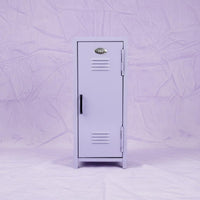 Cosmetic Storage Cabinet Compact Size Mini Metal Locker Decorative for Dorm Room