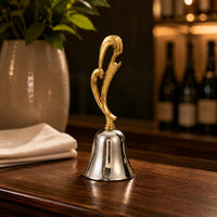 Zinc Alloy Bell Long-Lasting Handheld Bell Rust-Resistant