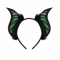 Winged Ear Headband Comfortable Fit Gothic Ear Headpiece Lightweight