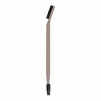 Angled Eyebrow Brush 2-in-1 Eyebrow Brush with Spoolie Easy to Clean for Travel