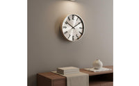 Minimalist Wall Timepiece Noiseless Movement House Decoration Radio Controlled