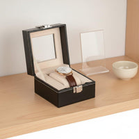 Single Watch Display Box Particle-Resistant Single Watch Box Soft Interior Lining Elegant Design