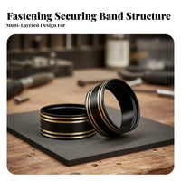 4 Pieces Increases Traction 1.9 Inch Wheel Clamp Band Improves Stability 1.9 Inch Beadlock Band Lowers Center of Mass for Away-Road