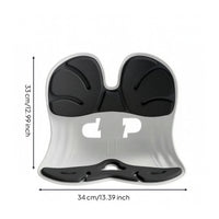One-Piece Support Seat Cushion Molded Ergonomic Backrest Cushion