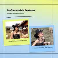 Sun Hat, Wide Brim Cowboy, UPF 50+ for Outdoors