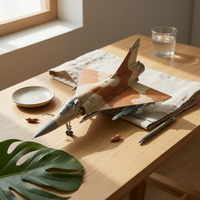 Mirage 2000C Model Detailed Mirage 2000 Model Display for Hobby Room, Office