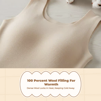 Fleece Lined Thermal Vest for Women, Warm, Winter
