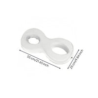 Memory Foam Face Pillow Milk Silk Rest Aid Resilient