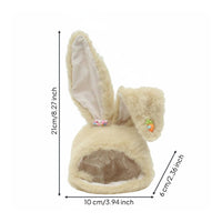 Hare Ear Hat Cute Design Soft Hare Ear Bonnet for Hobbyists