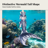 UPF 50+ Mermaid Swimsuit, Pool