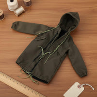 1/6 Doll Jacket Workwear Design Doll Windbreaker Easy to Put On