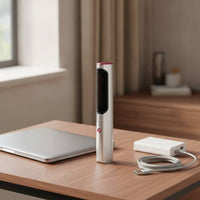 Straightening Comb Travel-Size Hair Straightening Comb Lightweight Cordless Straightener Brush for Dorm Room