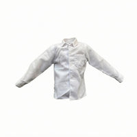 1/6 Scale Doll Shirt Pointed Collar Toy Clothing Plain Design