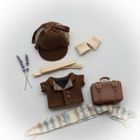 Overcoat Coat Doll Set Fashionable Toy Clothing Cute Dress-up for Playtime, Kids