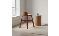 Rattan Dressing Table with Mirror Space Saving Wooden Makeup Vanity with Drawers