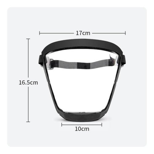 Anti Fog Face Visor Shock Resistant Full Face Safety Visor Fits over Glasses