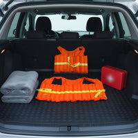 Foam Life Vest Inflation-without Portable Flotation Vest High Visibility