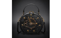 Crossbody Bag Steampunk Purse Gothic for Concerts, Travel, Women