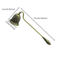 Rhinestone Candle Snuffer Prevents Candle Residue Splatter Vintage Candle