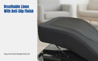Elderly Lift Assist Pad, Electric Seat Riser, Sofa Chair Support, Adjustable Height, Remote Control Strap, Breathable Fabric