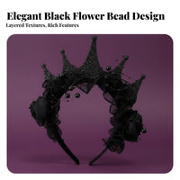 Floral Lace Crown medieval-inspired design Celebratory Crown celebration Wear for Women, Girls