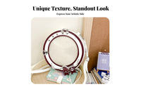 Adjustable Straps Convertible Pin Display Backpack Versatile Design Pin Display Purse for Conventions, Casual Outings