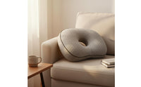 Donut Pillow for Ears Polyester Filling Ear Pillow with Hole Ergonomic Support