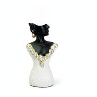 Upright Table Decor Sculpted Necklace Display Bust