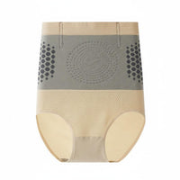 High-Waisted Shaping Brief Wide Waist Panel Seamless Control Panty Form-Fitting