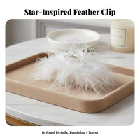 Chinese New Year Hair Barrette Comfortable Wear Soft Tuft Hair Barrette Stylish Accessory Cute Design Traditional for Adults