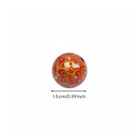 Shell Mosaic Bead Glossy Round Bead DIY