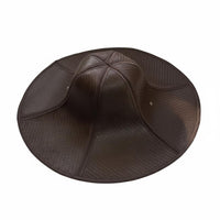 Foldable Floral Sun Hat Adjustable Chin Strap Packable Travel Hat for Gardening