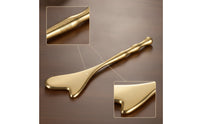 Gua Sha Massage Stick Metal-Like Acupressure Massage Tool Textured for Adults