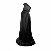 Long Hooded Cloak Halloween TH and M substituteed Full-Length Tie-Neck Mantle for all genders for Adults